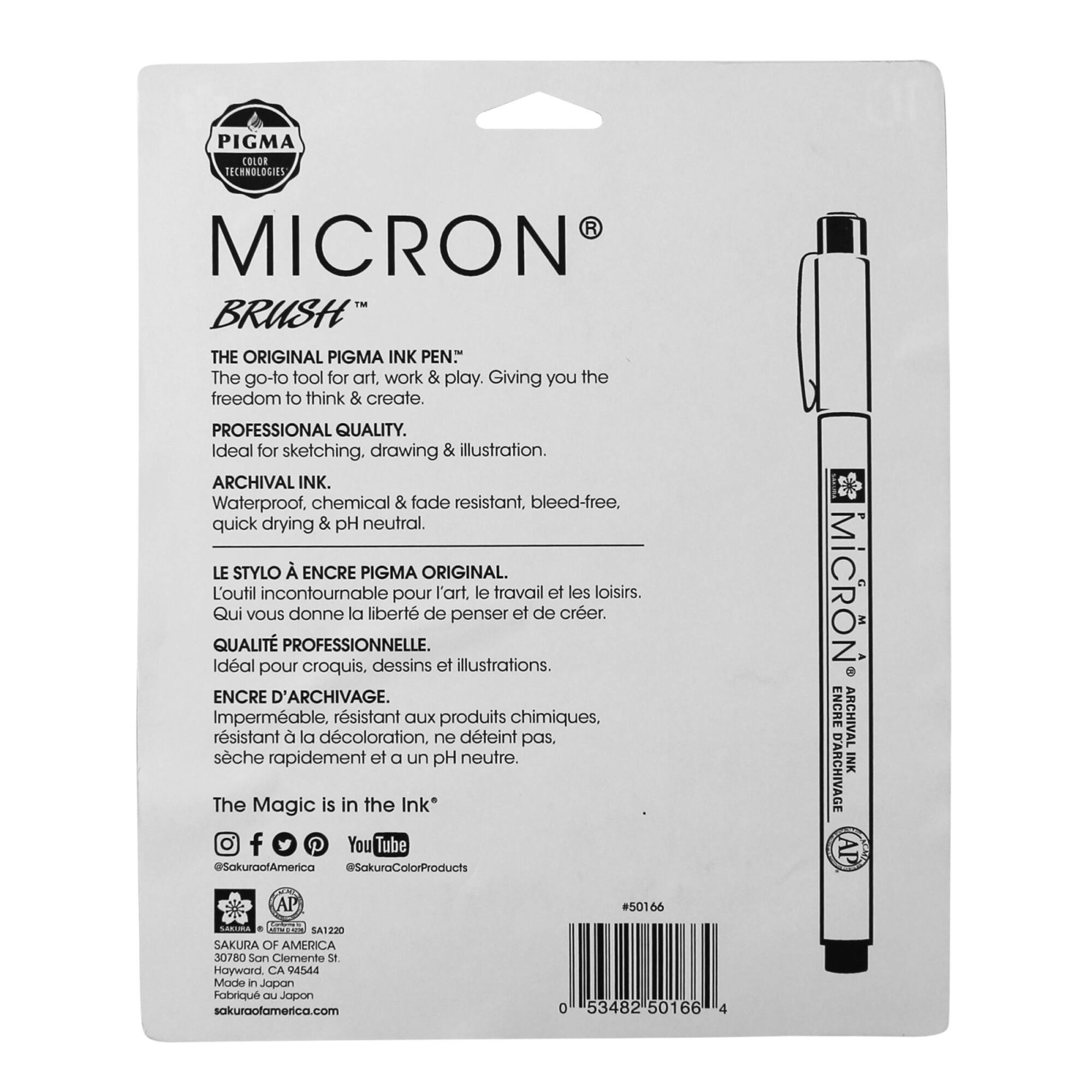 Pigma® Micron® Gray & Black Pen Set